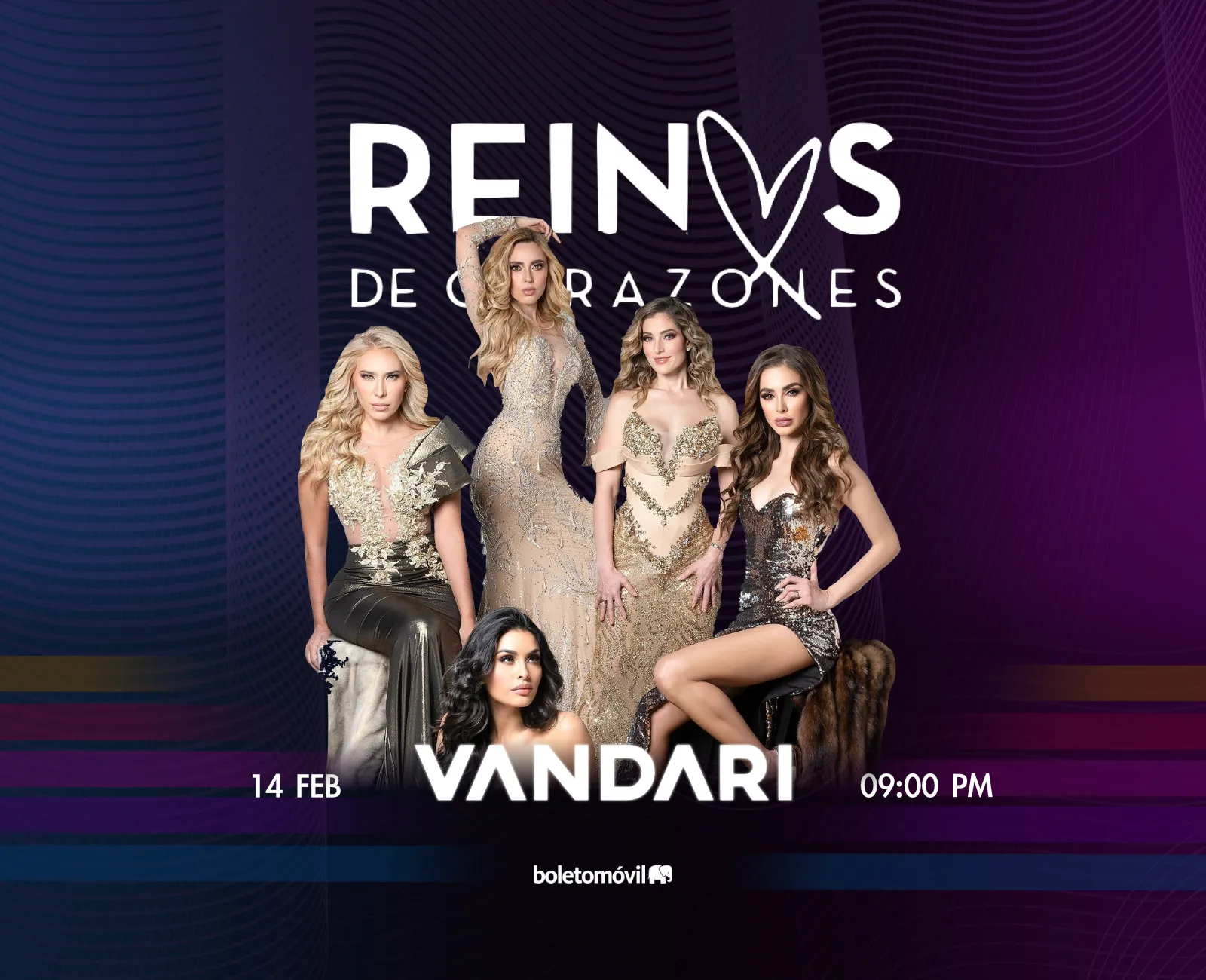 Boletomovil reinas de corazones